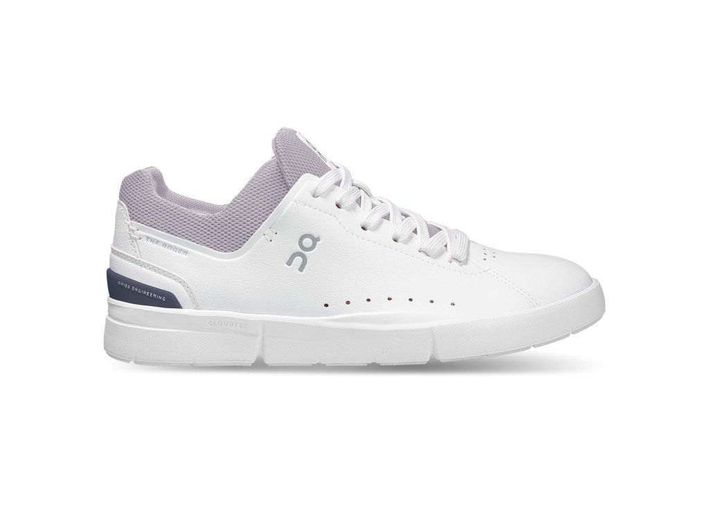 Dámské boty On Running The Roger Advantage - White/Lilac