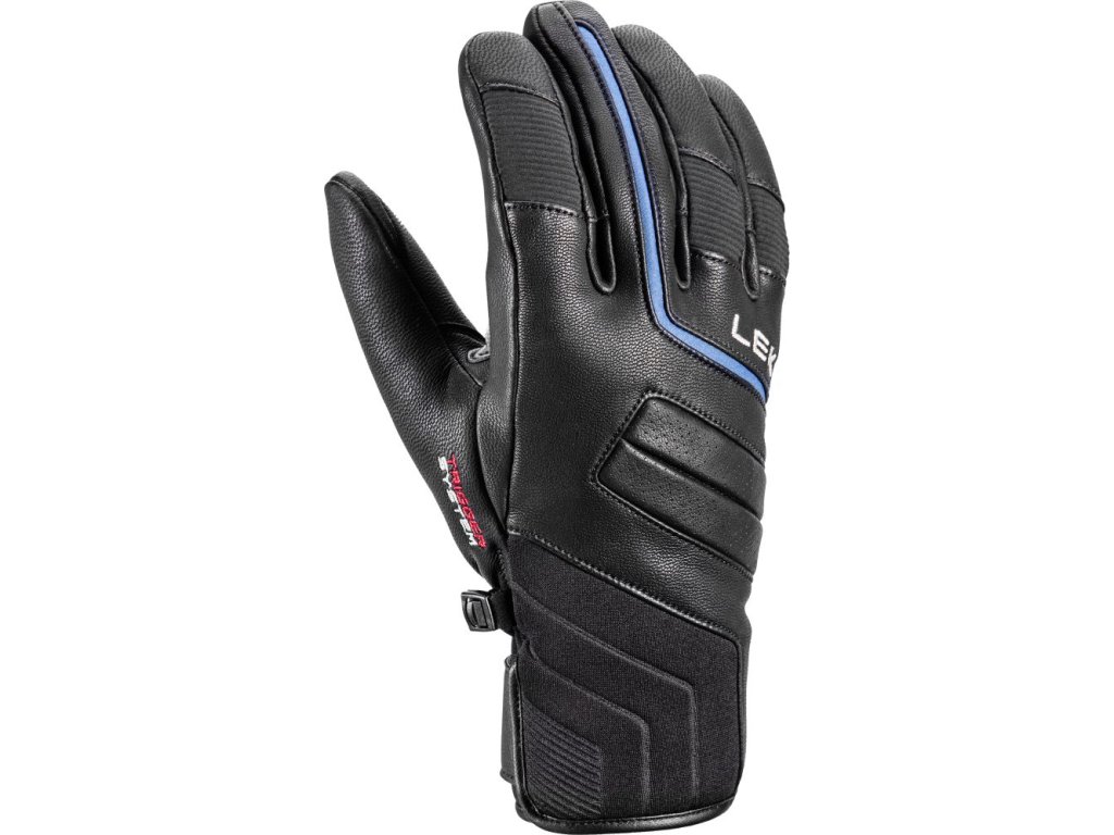 Rukavice Leki Phoenix 3D black-vintage blue