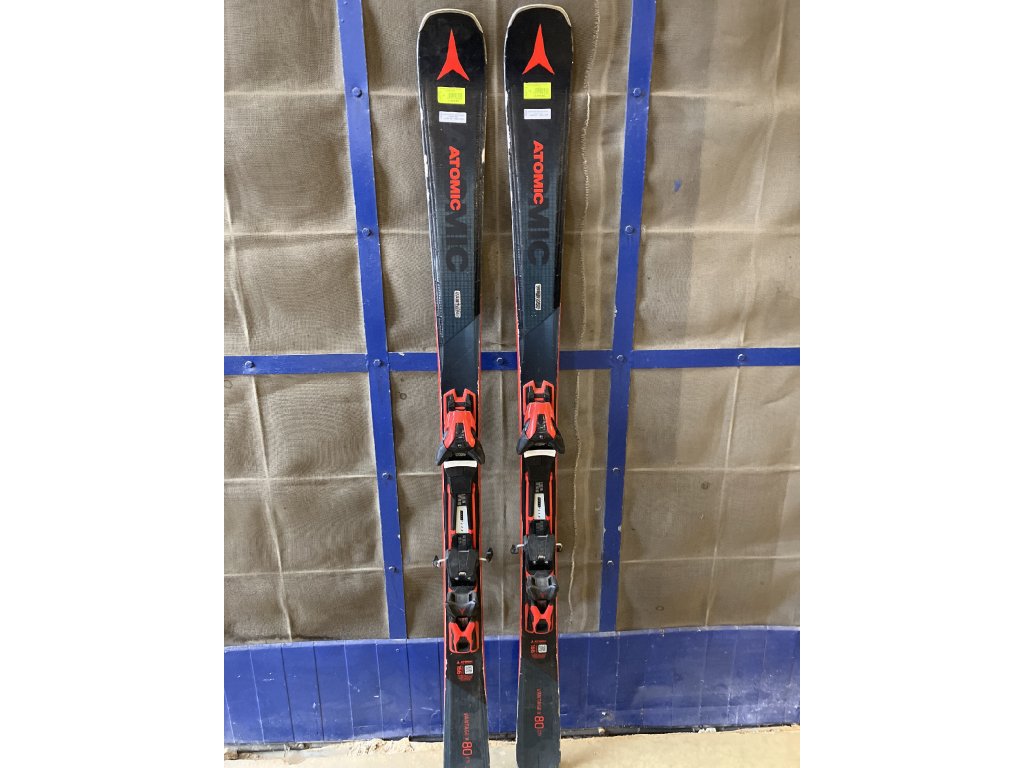 sjezdové lyže set bazar-atomic vantage 80cti