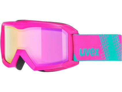 Uvex brýle flizz FM pink/dl/mirror pink S2 5538309030 - 2020