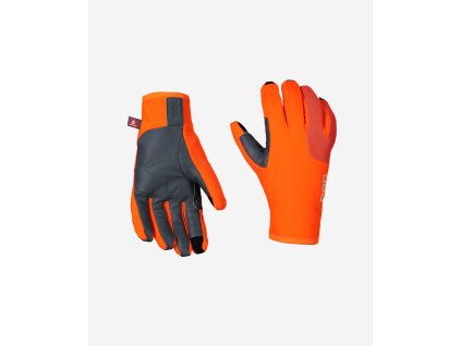 Cyklo rukavice POC Thermal glove - Zink Orange