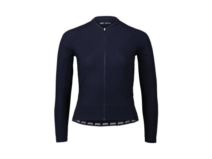 POC ESSENTIAL ROAD W'S LS JERSEY / NAVY BLACK