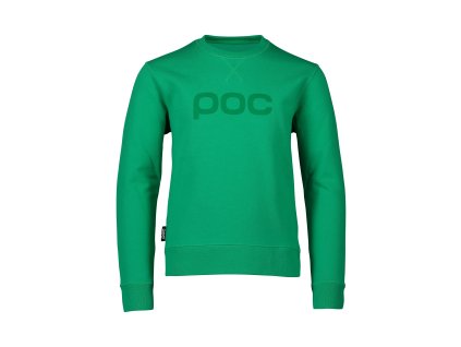 Dětská mikina POC Crew Jr - zelená