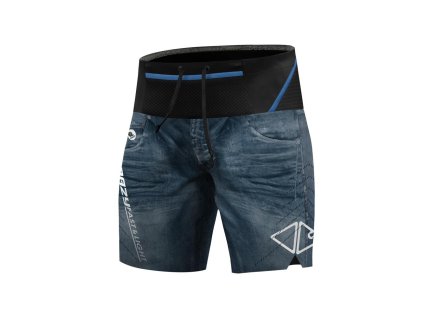 Crazy Short Flash Man - Print Light Jeans