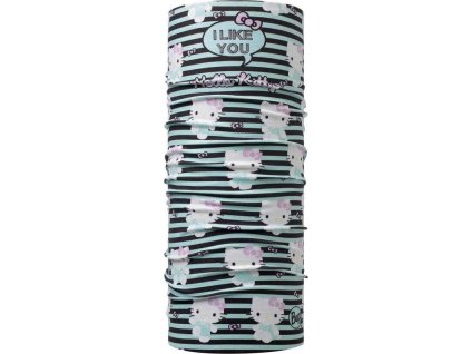 Buff Child Hello Kitty Tipography Aqua