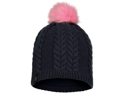 Pletená Čepice Buff - Nina Night Blue - Dětské