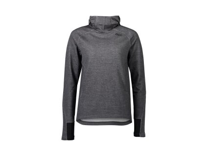 POC W's Merino Hood Sylvanite Grey Melange