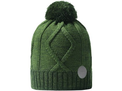 Dětská čepice Reima Routii - Thyme green