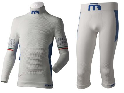 Prádlo Mico KIDS 3D SKINTECH SEAMLESS - BIANCO