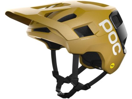 Cyklistická helma POC Kortal Race MIPS - Cerussite Kashima/Uranium Black Metallic/Matt - 2022