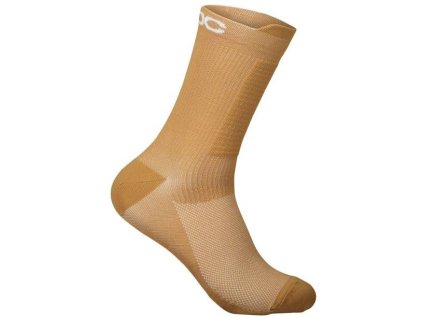 Ponožky POC Lithe MTB Sock Mid Aragonite Brown
