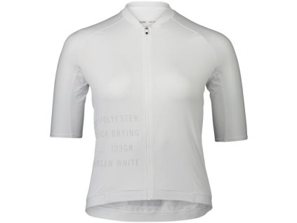 POC W's Pristine Print Jersey - Hydrogen White