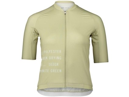 POC W's Pristine Print Jersey - Prehnite Green