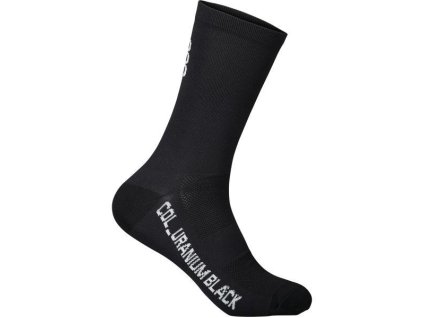Cyklo ponožky POC Vivify Sock Long Uranium Black