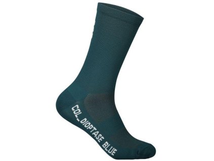 Cyklo ponožky POC Vivify Sock Long - Dioptase Blue