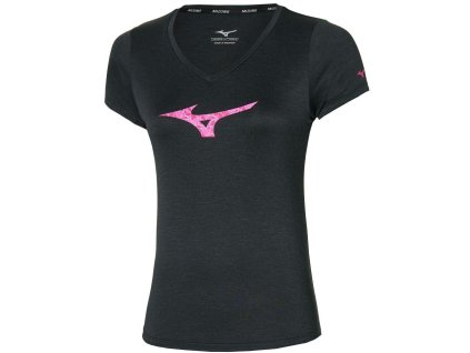 Dámské triko Mizuno Impulse Core RB Tee - Black