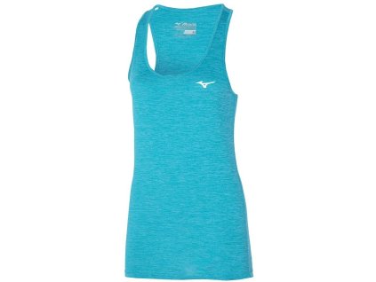 Dámské tílko Mizuno Impulse Core Tank - Algiers blue