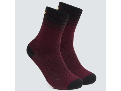 Ponožky Oakley B1B MTB LONG SOCKS - červené
