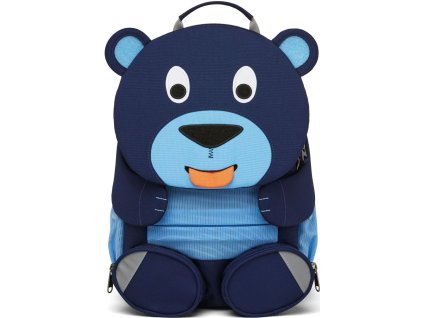 Dětský batoh do školky Affenzahn Large - Bear - blue