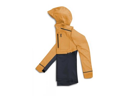 Pánská bunda On Running Weather Jacket - Mango/Navy