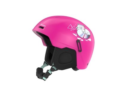 Lyžařská helma Marker Bino - pink w/water decal