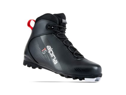 Boty na běžky Alpina  T 5 21 - black/red 2022/23
