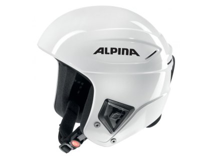 Lyžařská helma Alpina Downhill Comp - White