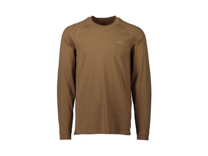 Pánská mikina POC Poise Crew Neck Jasper Brown