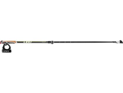 Nordic Walkingové hole Leki Smart Supreme - dark anthracite-neonyellow-white