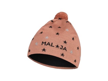 Čepice Maloja BergblumeM. - rosewood