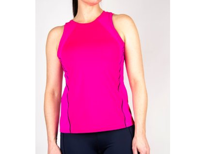Dámské tílko Kjus Active Top S/L Magenta