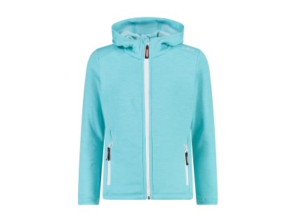 Dětská mikina CMP KID G JACKET FIX HOOD modrá