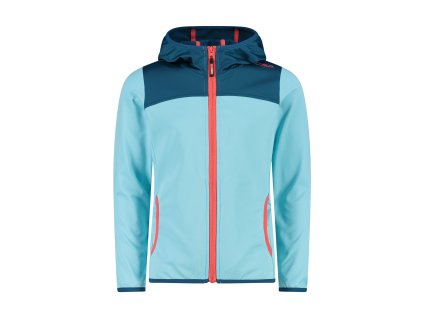 Dětská mikina CMP KID G JACKET FIX HOOD modrá