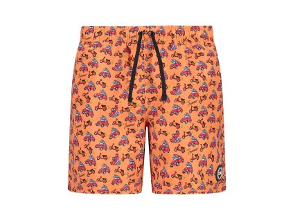 Dětské plavkové kraťasy CMP KID SHORTS oranžové