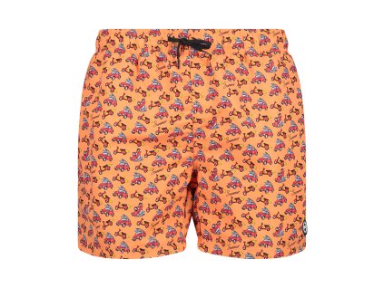 Pánské plavkové kraťasy CMP MAN SHORTS oranžové
