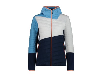 Dámská bunda CMP WOMAN HYBRID JACKET modrá