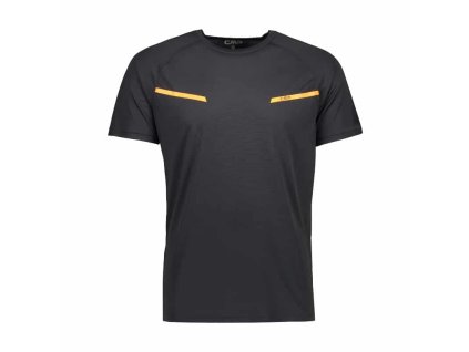 Pánské triko CMP MAN T-SHIRT šedé