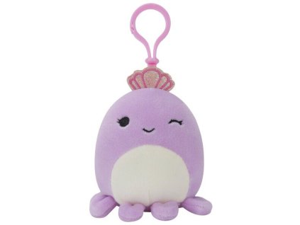 SQUISHMALLOWS klíčenka Princezna chobotnice - Violet
