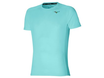 Pánské triko Mizuno Two Loop 88 Tank Tanager Turquoise