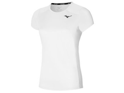 Dámské Triko Mizuno Two Loop 88 Tee Undyed White