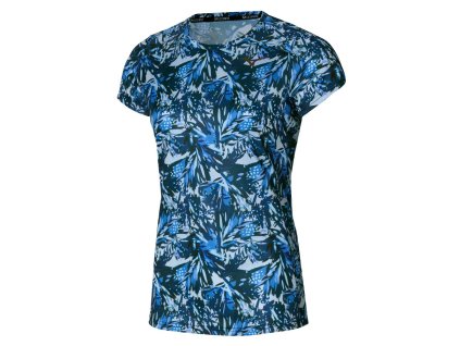 Dámské Triko Mizuno Two Loop Tee Print Navy