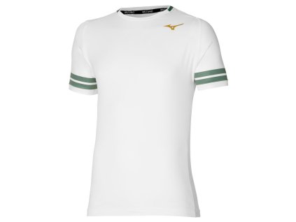 Pánské Triko Mizuno Shadow Graphic Tee White