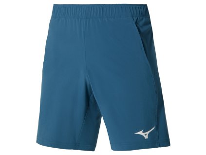 Pánské Šortky Mizuno 8 in Flex Short Blue Ashes