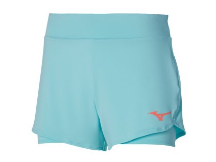 Dámské Šortky Mizuno Flex Short Tanager Turquoise