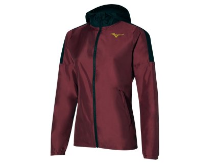 Dámská Bunda Mizuno Hoody Jacket Cabernet