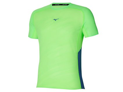 Pánské Triko Mizuno Aero Tee Light Green