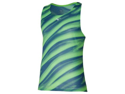 Pánské Tílko Mizuno DAF Graphic Tank Light Green