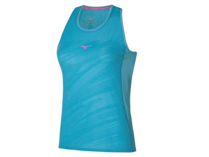 Dámské Tílko Mizuno Aero Tank Maui Blue