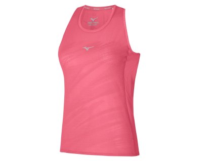 Dámské Tílko Mizuno Aero Tank Sunkissed Coral