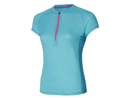 Dámské Triko Mizuno Trail DAF HZ Tee Antigua Sand